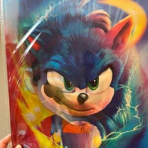 Mario and Sonic the Hedgehog 3D Poster